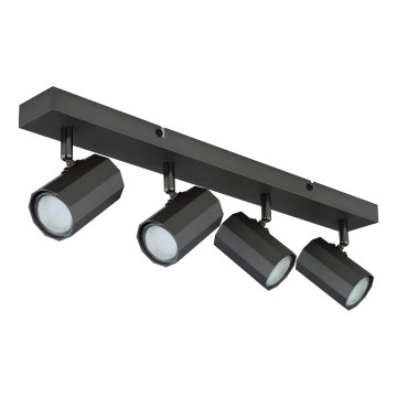Globo - Strahler 4xGU10/25W/230V schwarz