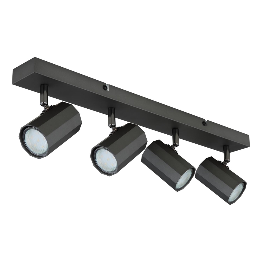 Globo - Strahler 4xGU10/25W/230V schwarz
