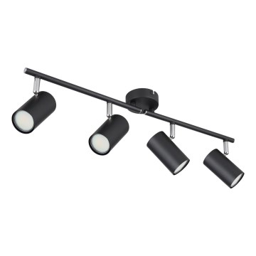 Globo - Strahler 4xGU10/25W/230V schwarz