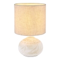Globo - Tischlampe 1xE14/40W/230V beige/Keramik