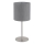 Globo - Tischlampe 1xE27/40W/230V grau