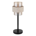 Globo - Tischlampe 1xE27/40W/230V Travertin