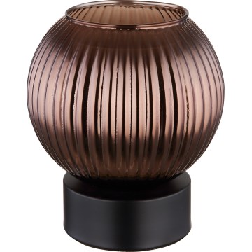Globo - Tischleuchte 1xE27/25W/230V d 15 cm kupfern