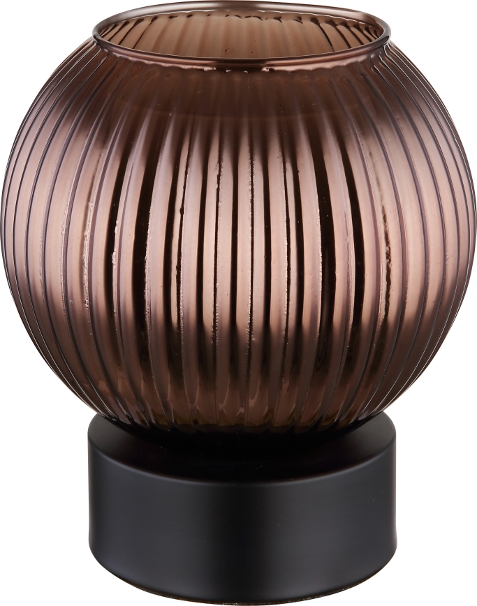 Globo - Tischleuchte 1xE27/25W/230V d 15 cm kupfern