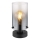 Globo - Tischleuchte 1xE27/40W/230V d 12,5 cm schwarz