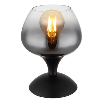 Globo - Tischleuchte 1xE27/40W/230V schwarz