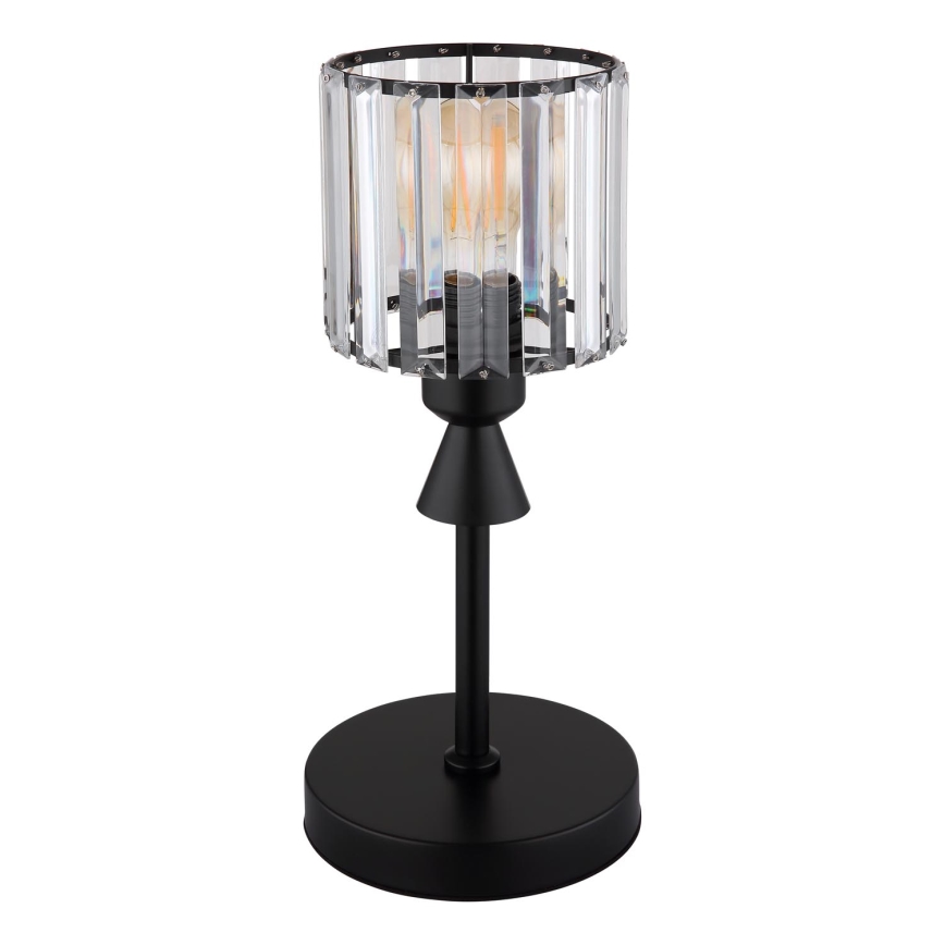 Globo - Tischleuchte 1xE27/60W/230V d 15 cm schwarz