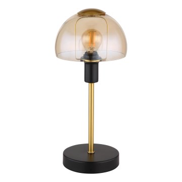 Globo - Tischleuchte mit Touch-Funktion 1xE14/25W/230V schwarz/golden