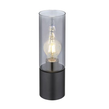 Globo - Touch-Tischlampe 1xE27/25W/230V Ø 9 cm schwarz
