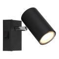 Globo - Wandleuchte Spot 1xGU10/25W/230V schwarz