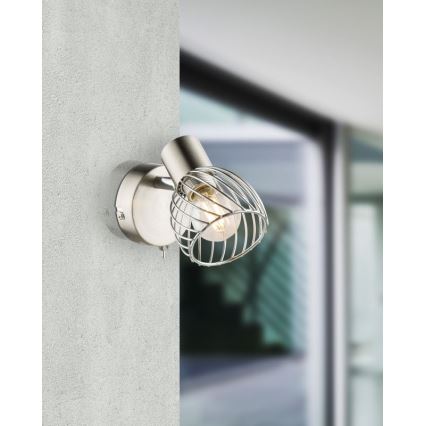 Globo - Wandleuchte mit 1xE14/40W/230V Spotlicht