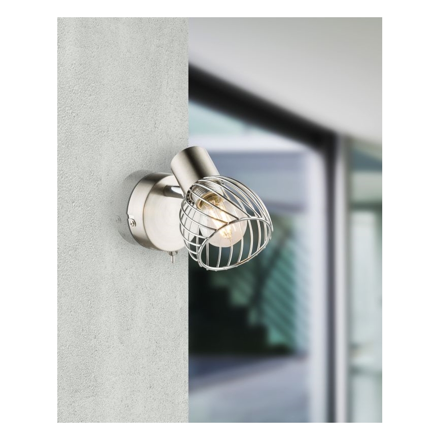 Globo - Wandleuchte mit 1xE14/40W/230V Spotlicht