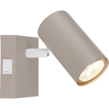 Globo - Wandspot 1xGU10/25W/230V beige