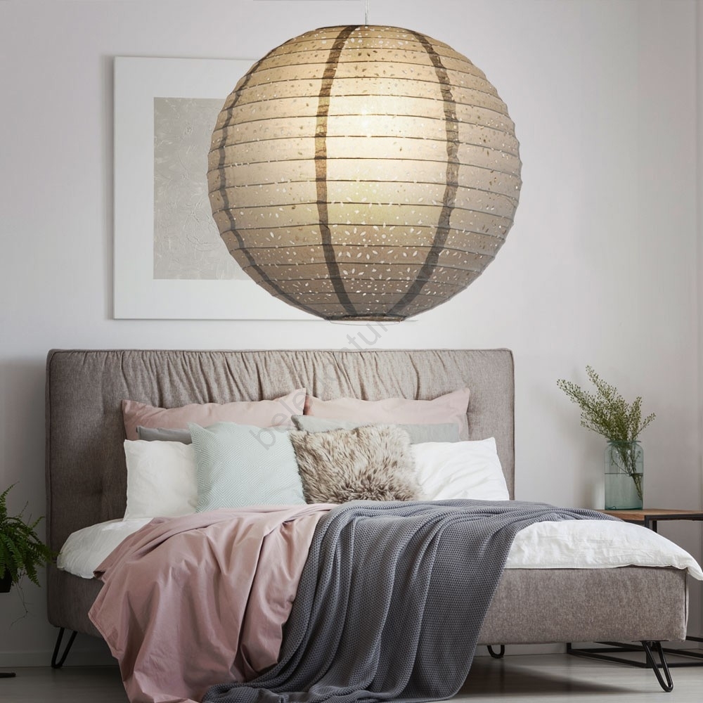 Globus 16916 - Lampenschirm ALABAMA E27 Durchmesser 40 cm | Beleuchtung.de