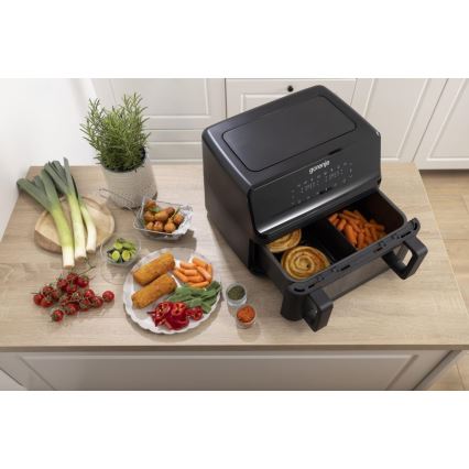 GORENJE AF2700BP - Heißluftfritteuse 9 l 2700 W/230 V schwarz
