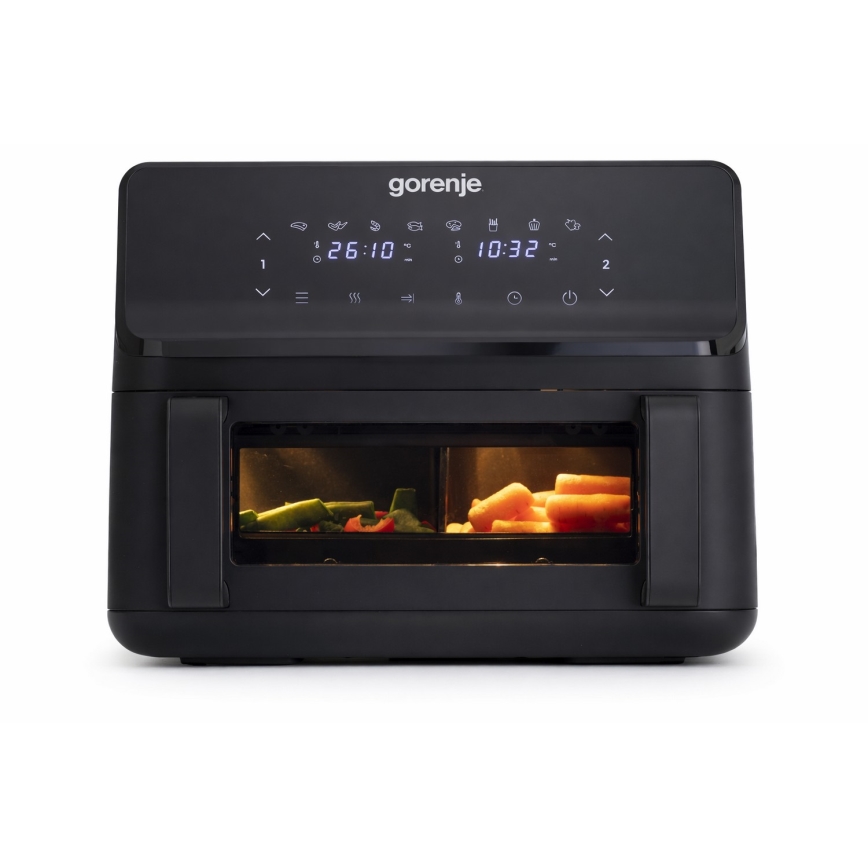 GORENJE AF2700BP - Heißluftfritteuse 9 l 2700 W/230 V schwarz