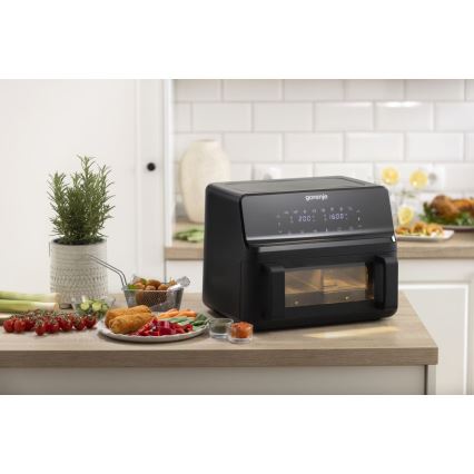 GORENJE AF2700BP - Heißluftfritteuse 9 l 2700 W/230 V schwarz