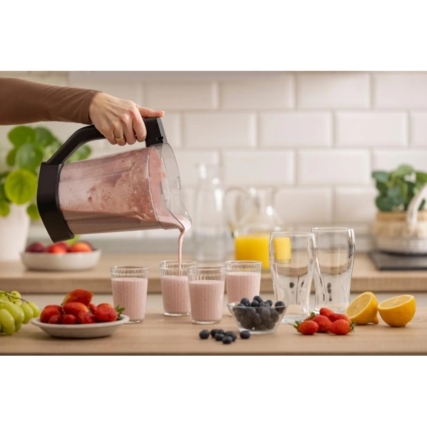 GORENJE BP1500DE - Standmixer 2 l 1500W/230V Edelstahl/Schwarz
