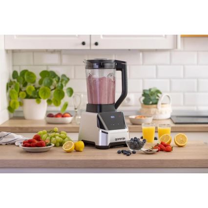 GORENJE BP1500DE - Standmixer 2 l 1500W/230V Edelstahl/Schwarz