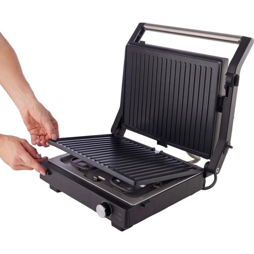 GORENJE GCG2000M - Kontaktgrill 1800 W/230 V schwarz
