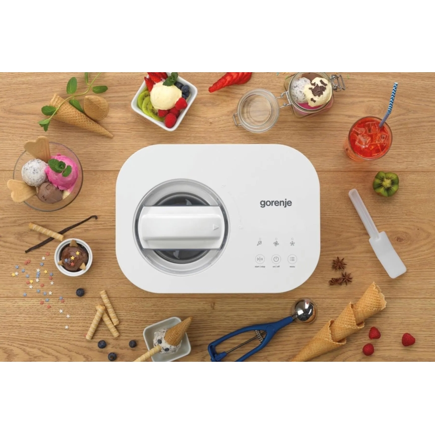 GORENJE ICM10W - Eismaschine 100W/230V weiß