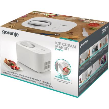 GORENJE ICM10W - Eismaschine 100W/230V weiß