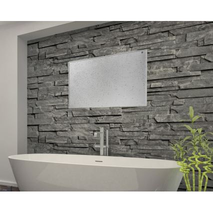 GORENJE IR540W - Smartes elektrisches Infrarotpanel 540 W, Zeitschaltuhr, IP44, Wi-Fi, weiß