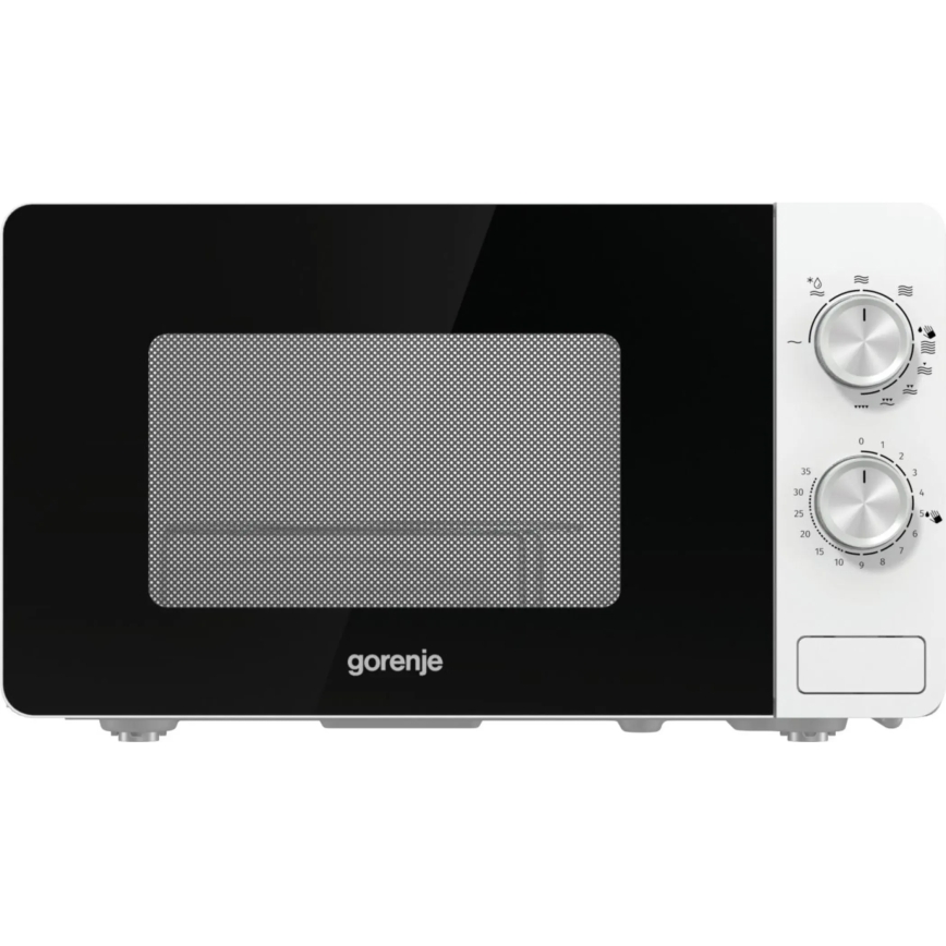 GORENJE MO20E2W - Mikrowelle mit Grill, 800 W/230 V, 20 l, weiß