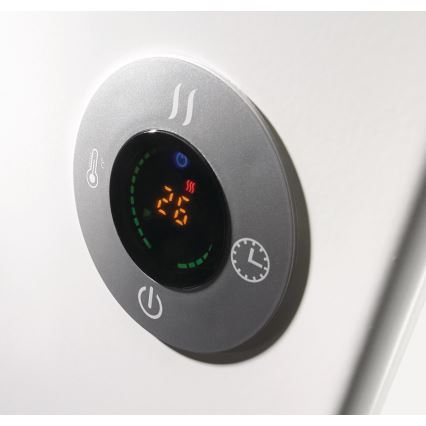 GORENJE OPTIHEAT 2000EWP - Intelligenter elektrischer Direktheizer/Konvektor 2000 W IP44 WLAN weiß