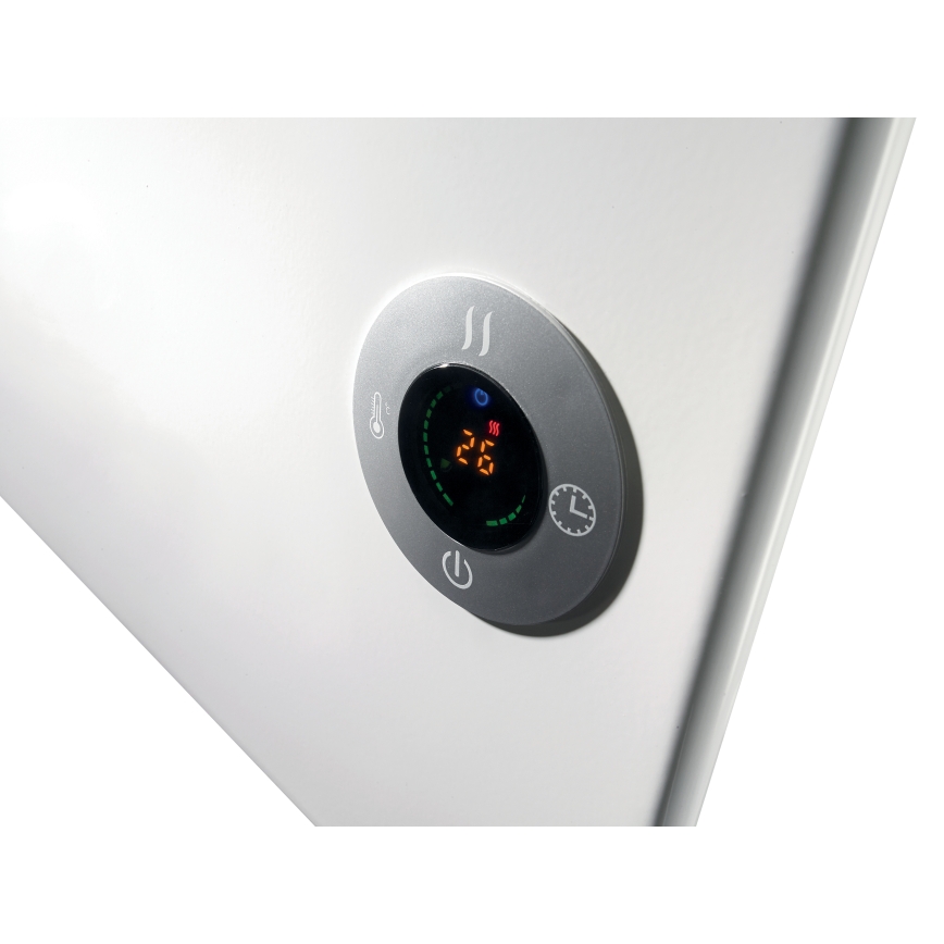 GORENJE OPTIHEAT 2000EWP - Intelligenter elektrischer Direktheizer/Konvektor 2000 W IP44 WLAN weiß