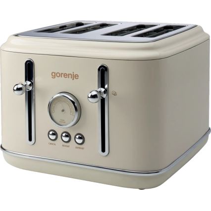 GORENJE T2300CLIN - Toaster mit vier Schlitzen 1150W/230V beige