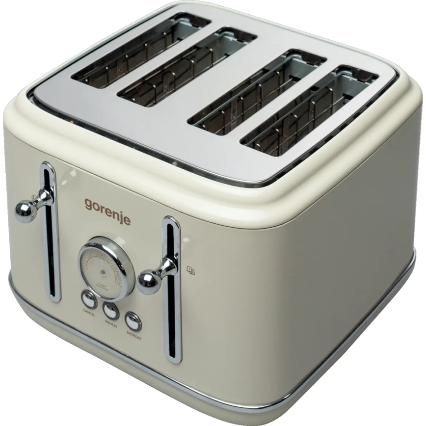 GORENJE T2300CLIN - Toaster mit vier Schlitzen 1150W/230V beige