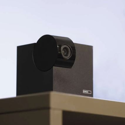 Intelligente drehbare Innenkamera mit Bewegungssensor GoSmart 5V Wi-Fi Tuya schwarz