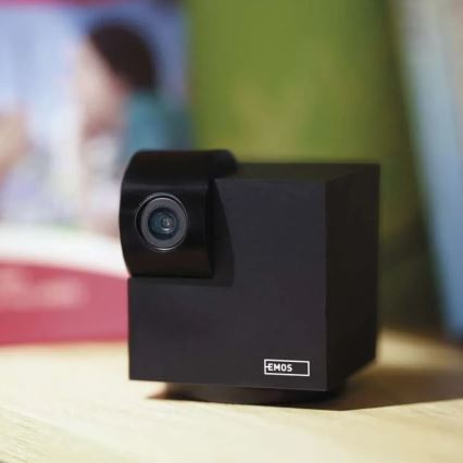 Intelligente drehbare Innenkamera mit Bewegungssensor GoSmart 5V Wi-Fi Tuya schwarz