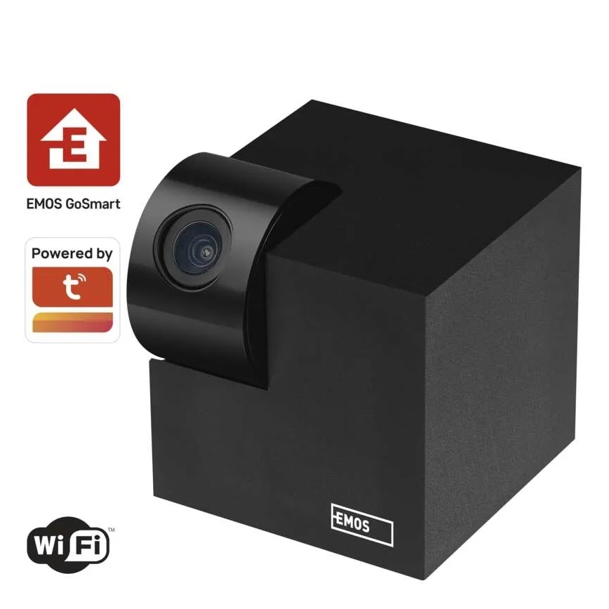 Intelligente drehbare Innenkamera mit Bewegungssensor GoSmart 5V Wi-Fi Tuya schwarz