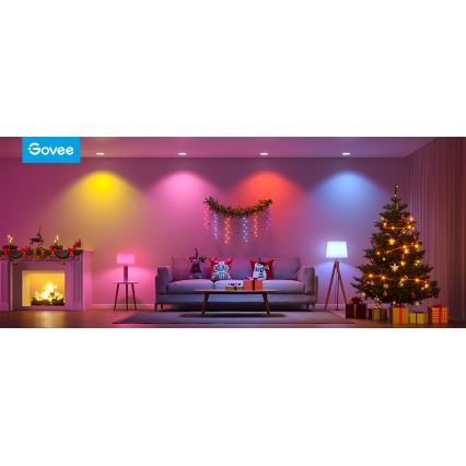 Govee - Dimmbare LED-RGBWW-Glühlampe Smart E27/9W/230V 2700-6500K Wi-Fi