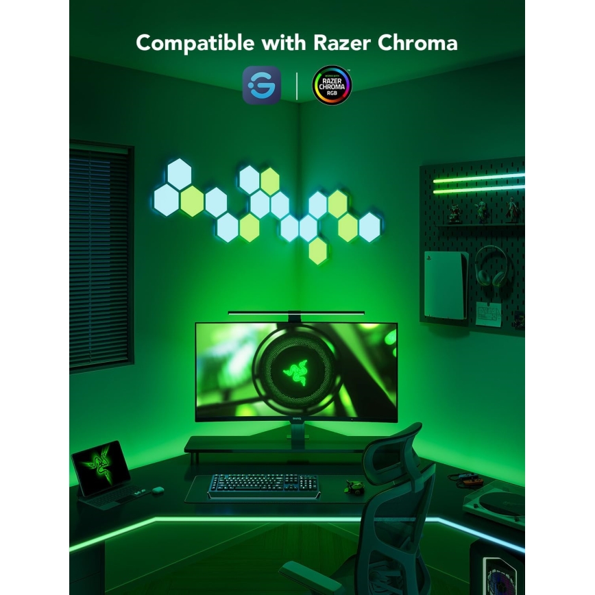 Govee - Dreamview G1 Smart LED RGBIC Monitorbeleuchtung 27-34 Wi-Fi