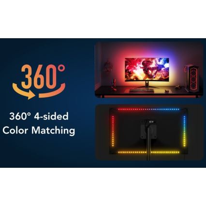 Govee - Dreamview G1 Smart LED RGBIC Monitorbeleuchtung 27-34 Wi-Fi