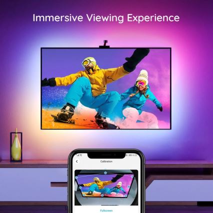 Govee - DreamView TV 55-65 SMART LED-Hintergrundbeleuchtung RGBIC Wi-Fi