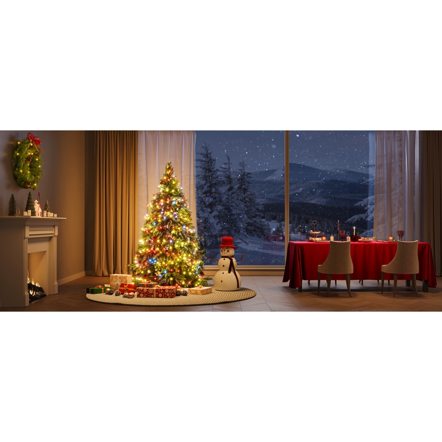 Govee - LED RGBICW Outdoor-Weihnachtslichterkette 2700-6500K 20m Wi-Fi Matter IP66
