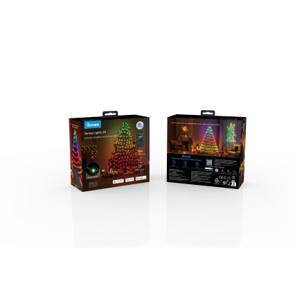 Govee - LED RGBICW Outdoor-Weihnachtslichterkette 2700-6500K 20m Wi-Fi Matter IP66