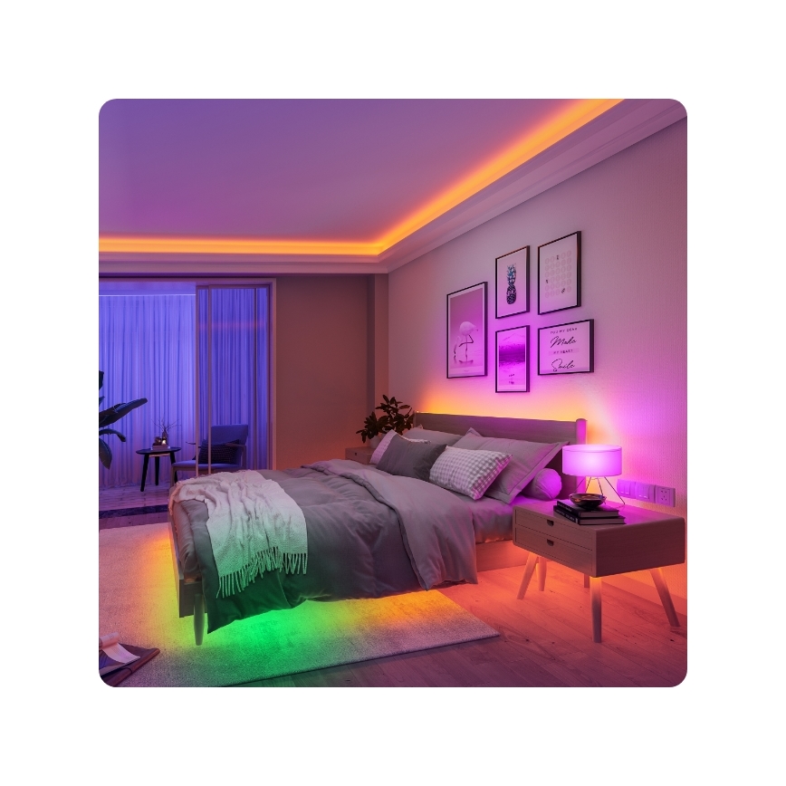 Govee - M1 PRO PREMIUM Smart RGBICW + LED-Verlängerungsstreifen 1m Wi-Fi Matter