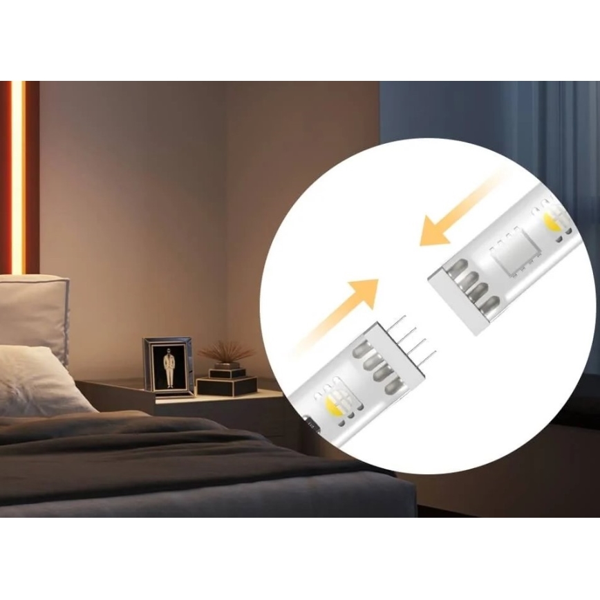 Govee - M1 PRO PREMIUM Smart RGBICW + LED-Verlängerungsstreifen 1m Wi-Fi Matter