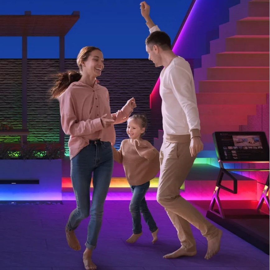 Govee - Phantasy Outdoor Pro SMART LED-Streifen 10m - für den Außenbereich RGBIC Wi-Fi IP65