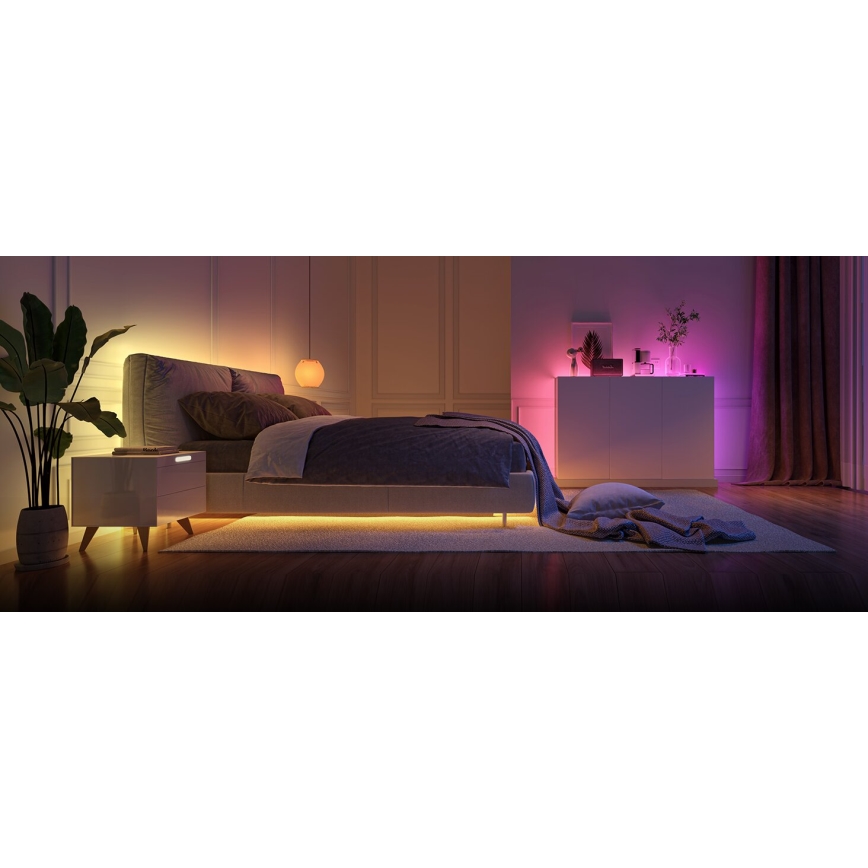 Govee - RGBWWIC Dimmbarer LED-Verlängerungsstreifen Strip Light 2 Pro 1m Wi-Fi Matter
