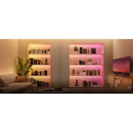 Govee - RGBWWIC Dimmbarer LED-Verlängerungsstreifen Strip Light 2 Pro 1m Wi-Fi Matter