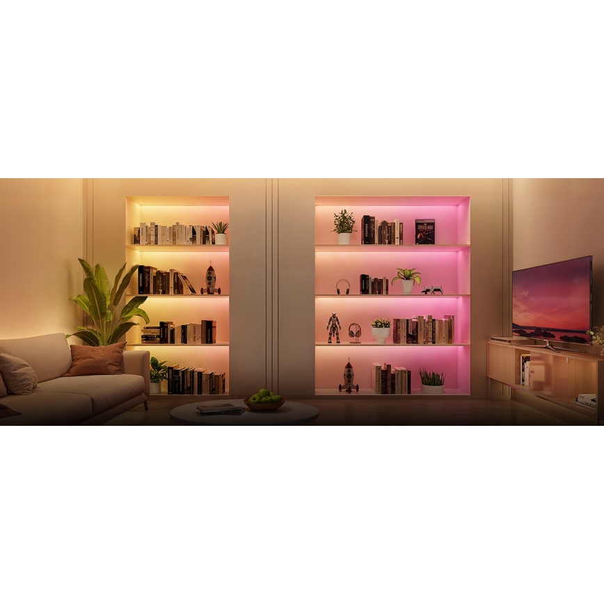 Govee - RGBWWIC Dimmbarer LED-Verlängerungsstreifen Strip Light 2 Pro 1m Wi-Fi Matter