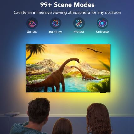 Govee - Smarte LED-Hintergrundbeleuchtung für TV 55-65 RGBIC Wi-Fi