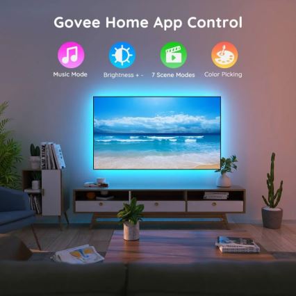Govee - TV 46-60 SMART LED Hintergrundbeleuchtung RGB + Fernbedienung