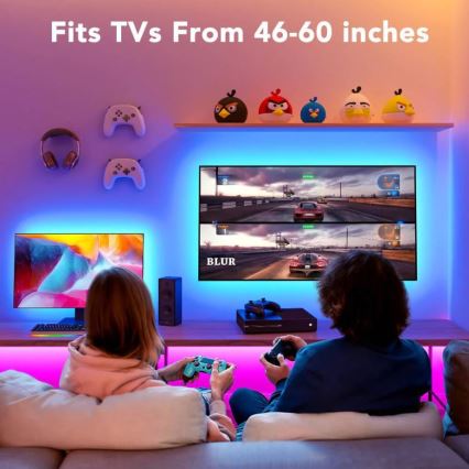 Govee - TV 46-60 SMART LED Hintergrundbeleuchtung RGB + Fernbedienung